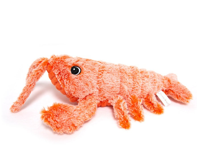 Electric Jumping Shrimp Toy – Fun Plush for Cats - Paw Storify