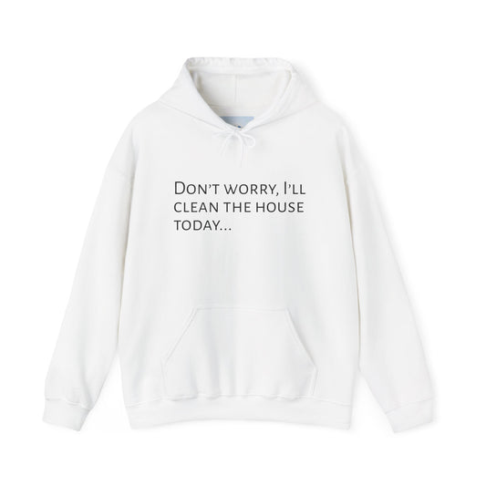 Cozy and Stylish Hoddie - Don’t worry, I’ll clean the house today