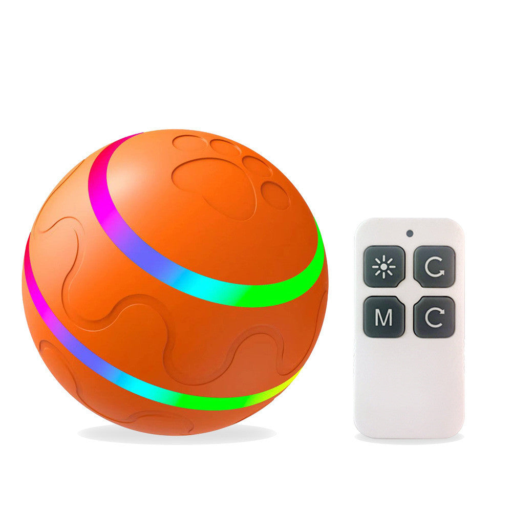 Smart USB Cat Ball Toy - Self-Rotating Interactive Play Ball - Paw Storify