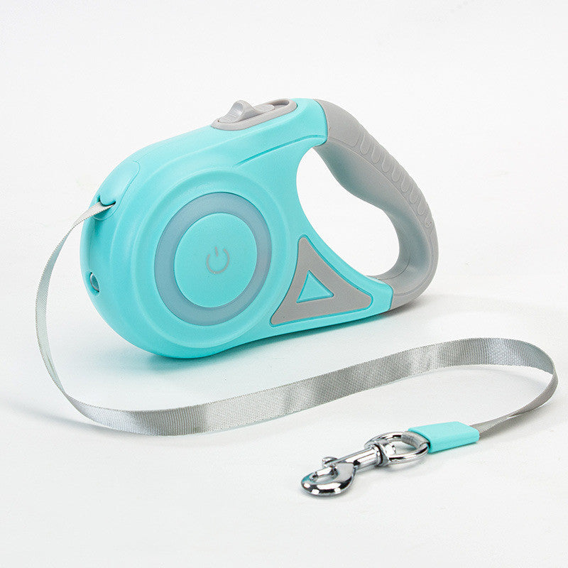 Retractable Dog Leash & Collar with Spotlight for Extra Safety - Paw Storify