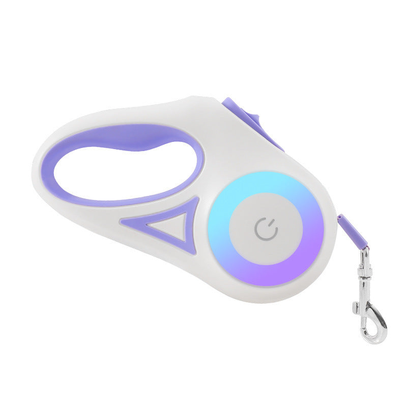 Retractable Dog Leash & Collar with Spotlight for Extra Safety - Paw Storify