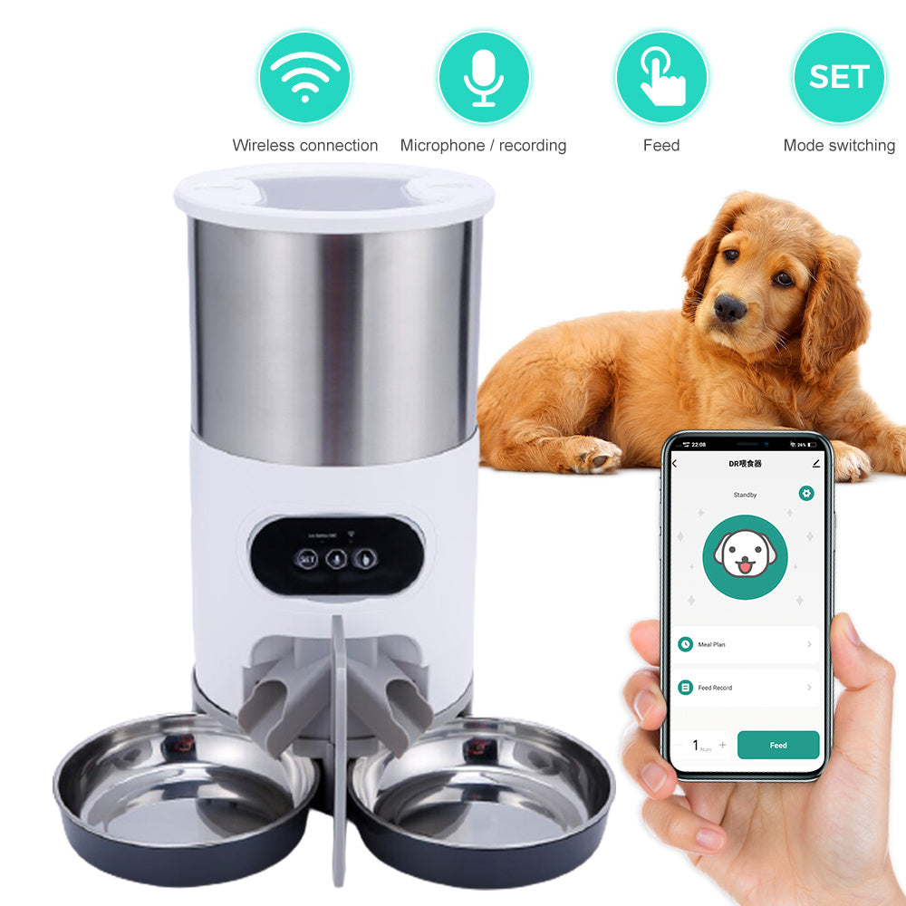 Super Smart Automatic Pet Feeder with App Control & Timer - Paw Storify