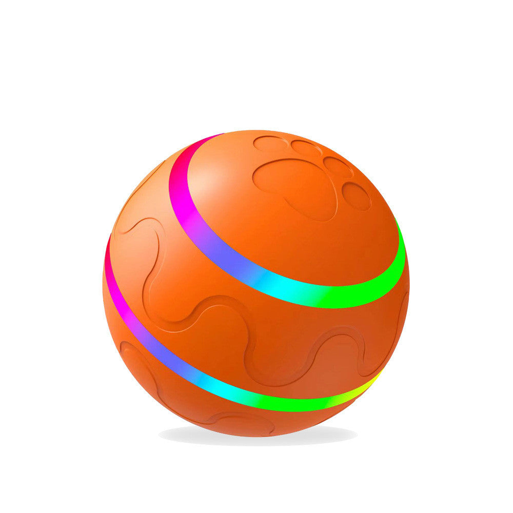 Smart USB Cat Ball Toy - Self-Rotating Interactive Play Ball - Paw Storify