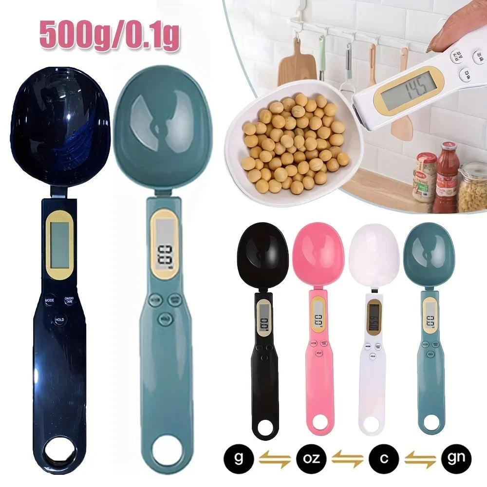 Easy-to-Use Electronic Measuring Spoon for Precise Pet Food Portions - Paw Storify