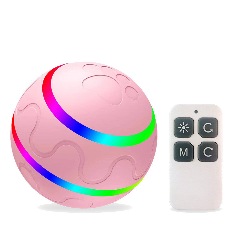 Smart USB Cat Ball Toy - Self-Rotating Interactive Play Ball - Paw Storify