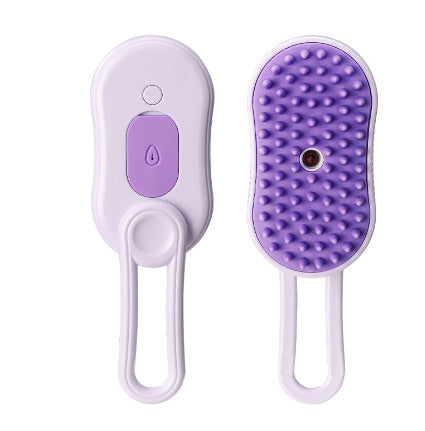 3-in-1 Steam Pet Brush: Easy Remove Hair, Massage & Groom - Paw Storify